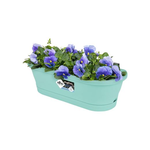 Maceta Corsica easy para balcón color menta Elho®