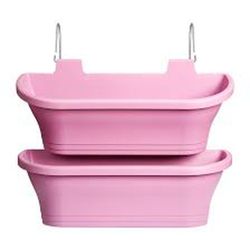 Maceta Corsica forest large set color rosa Elho®