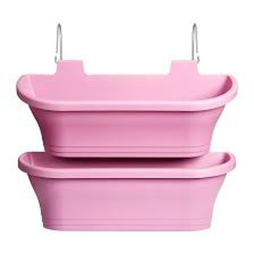 Maceta Corsica forest large set color rosa Elho®