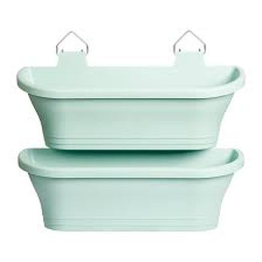 Maceta Corsica forest large set color menta Elho®