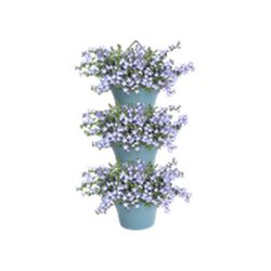 Maceta Corsica vertical set 24cm color azul Elho®