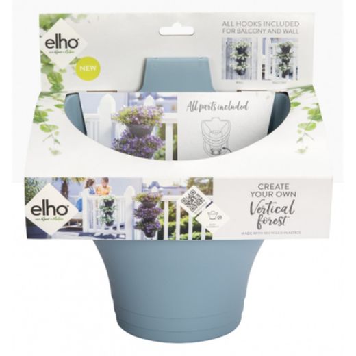 Maceta Corsica vertical set 24cm color azul Elho®