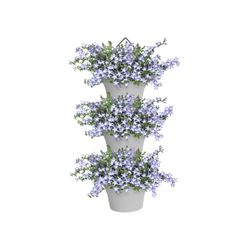 Maceta Corsica vertical set 24cm color blanco Elho®