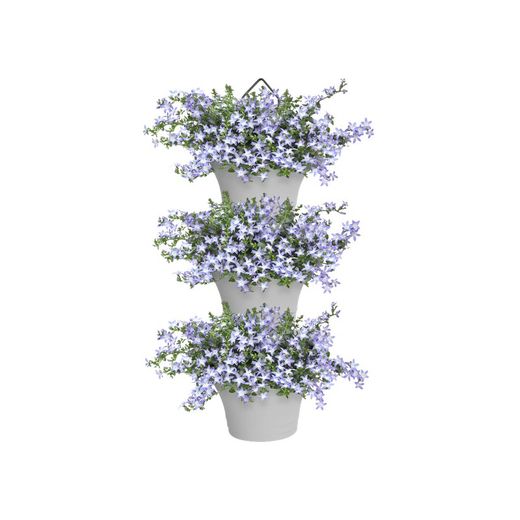 Maceta Corsica vertical set 24cm color blanco Elho®