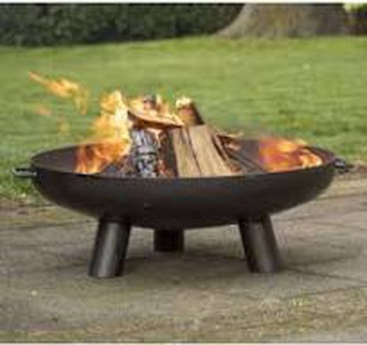 Cuenco de fuego y de acero 70cm