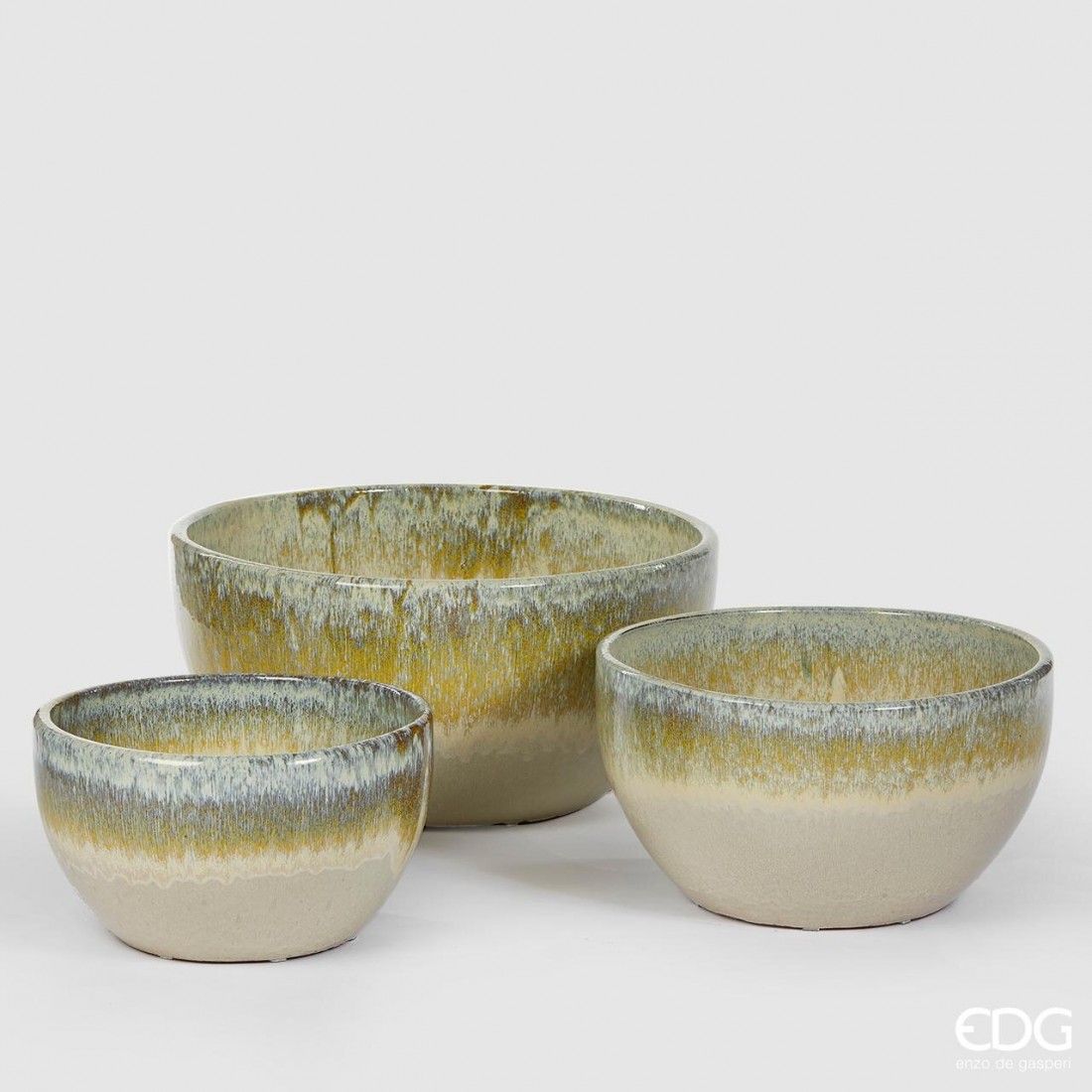 Cuenco Esmalte Multicolor Cuenco Esmalte H24 D47 Pequeño Multicolor