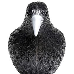 Cuervo Señuelo Espantapájaros 33 x 20 x 12 cm