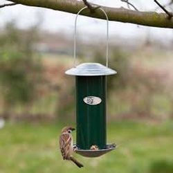 Dispensador de semillas verde