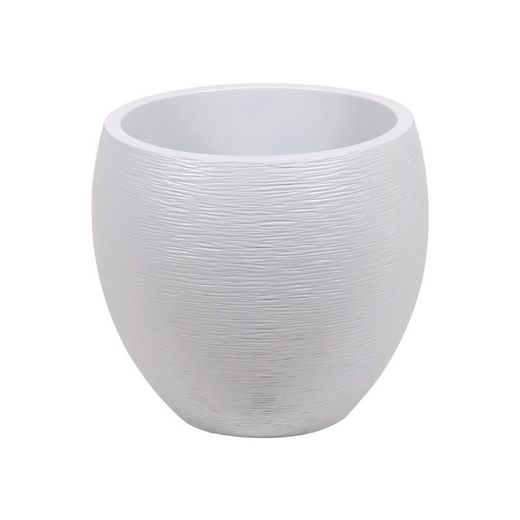 EDA - Maceta Egg Graphit Blanco