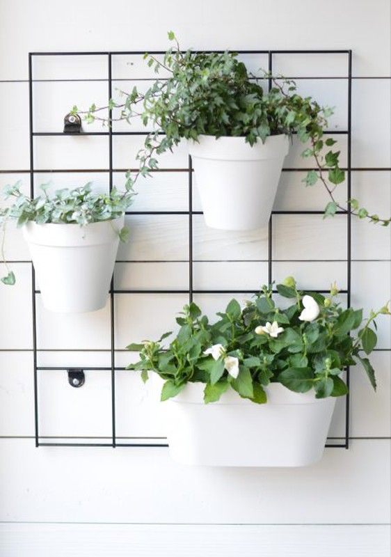 LOFT URBAN GREEN WALL SINGLE 15CM WHITE Elho® — GUAL Garden Online