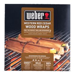 Envolturas de cedro rojo del pacifico Weber®