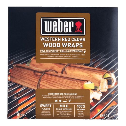 Envolturas de cedro rojo del pacifico Weber®