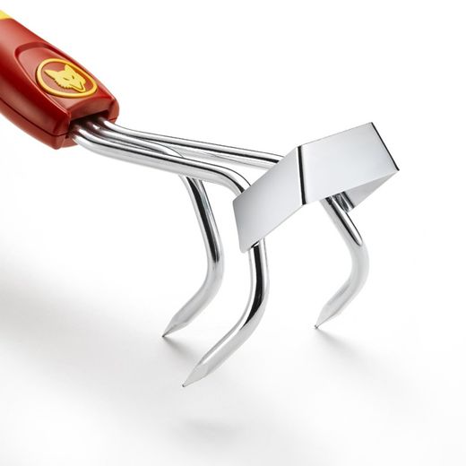 Escarificador-escardador PEQUEÑO DE 3 PÚAS + Cuchilla Outils Wolf LBM