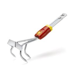 Escarificador-escardador PEQUEÑO DE 3 PÚAS + Cuchilla Outils Wolf LBM