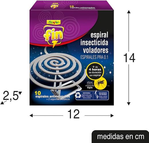 Espiral Antimosquitos 10 Unidades