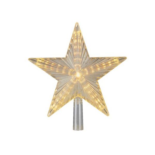 Estrella LED l4.50-w22.00-h22.00cm-31l transparente