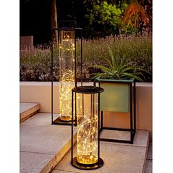 Farol solar de hierro 79.00cm Lumineo