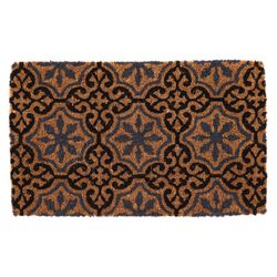 Felpudo de Fibra de Coco con Rosetas