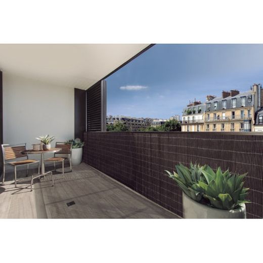 Cañizo Fency Twin 1x3m de color marrón Nortene