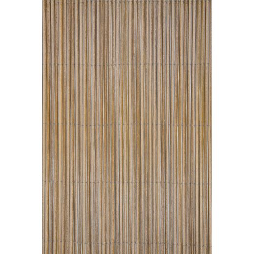 Cañizo Fency Wick 1x3m imitación madera natural ceniza Nortene