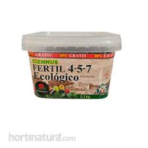 Fertil 4-5-7 Ecológico 2,2 Kg (Cubo)