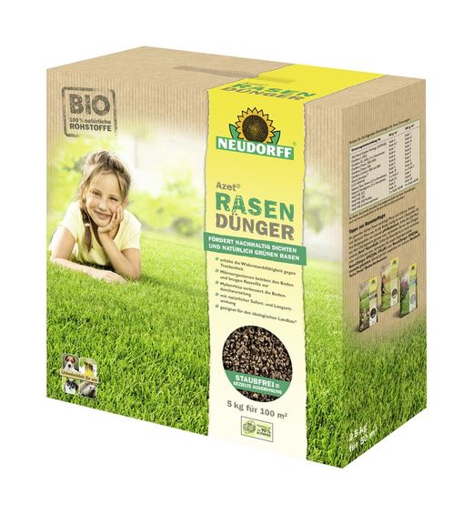 Fertilizante para césped 2,5kg Neudorff