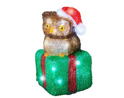 Figura LED en forma de animales l16.00-w15.00-h27.00cm-20l color blanca fria