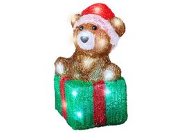 Figura LED en forma de animales l16.00-w15.00-h27.00cm-20l color blanca fria