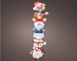 Figura LED en forma de animales l19.50-w19.00-h63.00cm-80l color blanca fria