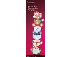 Figura LED en forma de animales l19.50-w19.00-h63.00cm-80l color blanca fria
