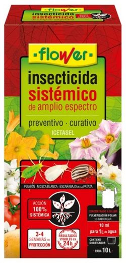 FLOWER INSECTICIDA SISTÉMICO CONCENTRADO ICETASEL) 100 ML