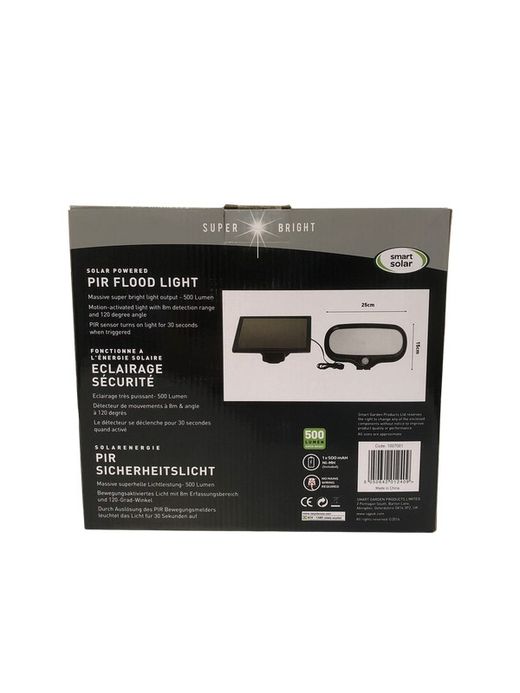 Foco Flood 500 Lumens Smart Solar