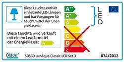 Focus Lunaqua Classic Led  Set 3 Oase