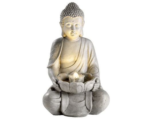 Fuente con forma de Buda GRC Ext.