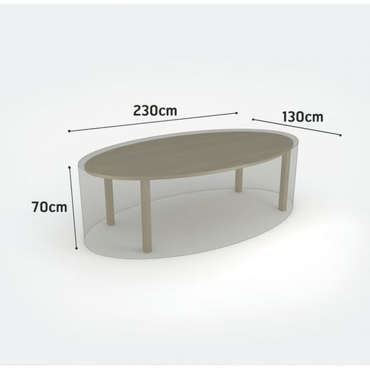 Funda para mesa ovalada Nortene