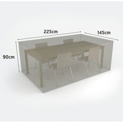 Funda para mesa rectangular y 4 sillas Nortene