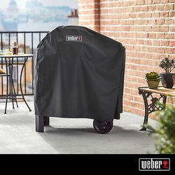Funda premium para barbacoa Weber pulse 1000-2000 con carro