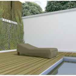 Funda Tumbona 200 X 80 X H.40  de color visón Nortene