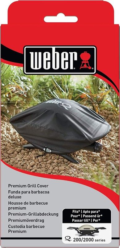 Funda vinilo para barbacoa Weber q 200 / 2000
