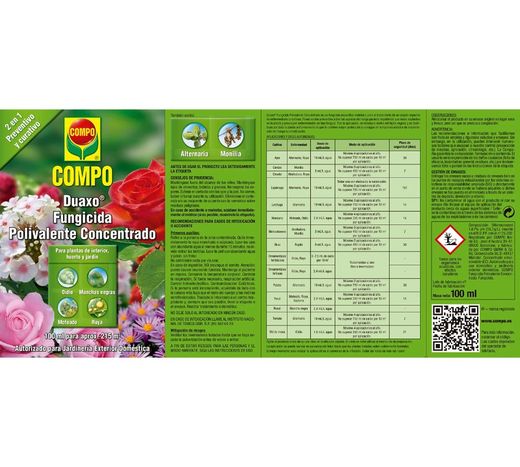 Fungicida Polivalente Concentrado 12 x 100ml Compo®