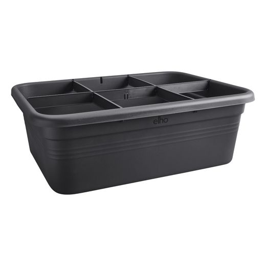 Green Basics Grow Garden L - Bandeja de plántulas negra