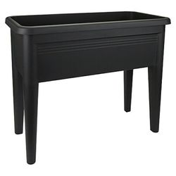 MESA HUERTO Green basics grow table XXL color negro Elho® 75x65x37cm
