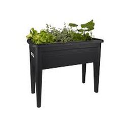 MESA HUERTO Green basics grow table XXL color negro Elho® 75x65x37cm