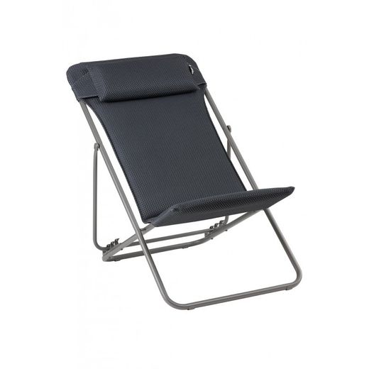 Hamaca maxi transat Lafuma 5175-8902 batyline®  DARK GREY TUBE