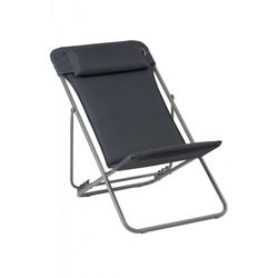 Hamaca maxi transat Lafuma 5175-8902 batyline®  DARK GREY TUBE