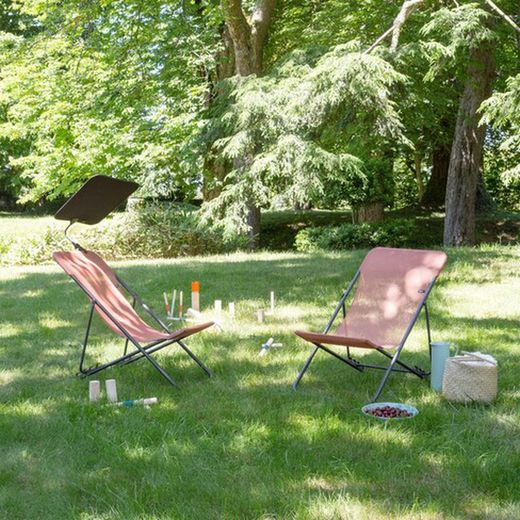 Hamaca maxi transat Lafuma 2502 8557 batyline®  moss basalte