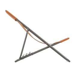 Hamaca plegable multi-posición Maxi Transat - Batyline® Iso - Naranja Clementine
