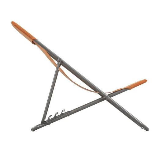 Hamaca plegable multi-posición Maxi Transat - Batyline® Iso - Naranja Clementine