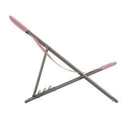 Hamaca plegable multi-posición Maxi Transat - Batyline® Iso - Rose Cerisier