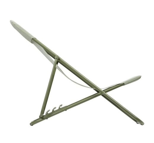 Hamaca plegable multi-posición Maxi Transat - Batyline® Iso - Verde Moss-Moss